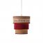 Top sale living room red indoor lighting ceiling hotel modern pendant lamps for home decor