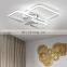Simple Nordic dimmable bedroom light square led ceiling lamp