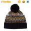 Custom High Quality Custom Pom Pom Bobble Beanie Hat