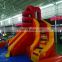 Large inflatable slide with pool, Large inflatable water slide for adult / Inflatable dry slide and pool