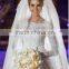 Abiti da sposa 2016 A Line Long Sleeve Lace Wedding Dress Winter Lace Bridal Gown Scoop Zipper Vestido novia