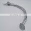 Factory manufacture CNC silver aluminum rear foot pedal lever wheel AX100 motorcycle brake pedal