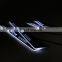 Customized led dynamic light  door sill scuff plate drl door strip car door led light