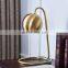 Nordic Copper Table Lamp Bedroom Bedside Lamp Pastoral Retro Creative Fashion Simple Eye Protection Table Lamp