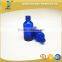 small glass bottles 50ml blue essential oil glass bottle