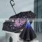 Reusable Straight Design Rain Automatic Foldable Ladies Windproof Print Reverse Umbrella Price