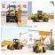 76kw Engine Multi-function Backhoe Loader Front Wheel Loader Excavator Mini Backhoe Loaders for Sale