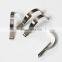 Customize OEM Sheet Metal Stamping Flat 304 Stainless Steel Spring Clip For Window Hardware
