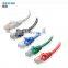 Factory price 10m 100m multi-color 24awg 4 pair cat6 utp data cable patch cord cat 6 patch cords