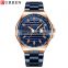CURREN Brand Men's Hand Luxury Steel Men's Watch Calendar Gold Watch Quartz Watch