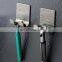 304 stainless steel Razor Holder Men Shaving Shaver Razor Stand Shelf Multifunctional plug Rack Bathroom Hook Organizer