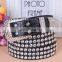 High Quality Ladies Stylish Bling Pu Leather Rhinestone Leather Belt