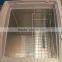 High quality curved glass door ice cream freezer