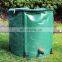 Green and black folding portable 55 gallon,150 gallon plastic pvc rain water barrel collection tank