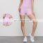 Adjustable Drawstring Tight Push Up Gym Biker Yoga Sports Shorts For Women 80Nylon 20Spandex