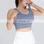 Plus Size S-5xl Fitness Backless Crop Sports Bras Gym Adjustable Buckle Custom Logo Tops