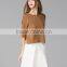 Fashion design knit sweater custom knit sweater for girls