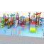 Water park equipment children's small speaker slide