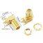 SMA KWE RF Adapter Female jack connector Right Angle Solder type Antenna CONNECTOR PCB Mount 19MM