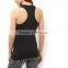 Black fashion women yoga sport wear fitness wear sport vest