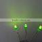 ultra bright 3mm green led lamp