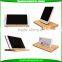 New design office souvenir gift bamboo holder stand for mobile phones, business cards