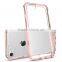 360 full covered Transparent acrylic anti fall protective tpu+pc phone case for iphone 7