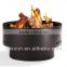 2014 new style cast iron fire pit with wooden top