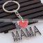 I LOVE MAMA letter heart key chains best trinket Mother's Day gift key ring jewelry