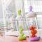 Clolorful fruit infusion sports water bottle factory directly