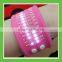 Top Quality Baby Rinne Women Waterproof Foldable Pink Rubber Wrist LED Watch With Best Quality