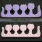 High Quality EVA nail seperator for nail salon/ finger separator/eva toe separator