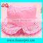 Fashion Children Short Brim Flat Top Sun Protect Bucket Hat