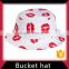 Leather bucket hat custom