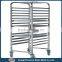 stainless steel food trolley