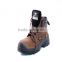 PU solo full grain smooth leather military safety shoes EN 20345 S3 HRO HI CI heat resistant