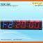 Super brightness 4 inch 6 digit 7 segment led display for countdown timer