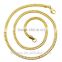 3.5mm Stainless Steel Necklace Fox Tail Chain Gold Necklace Designs in 3 grams 91811