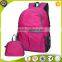 New Arrival! Discount! Waterproof nylon folding college outdoor sports backpack