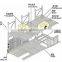 Industry Warehouse Service Gravity Flow Pallet Racking
