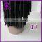 ( Color 1# ) HARMONY 18inch 110grams Black Color Soft Dreadlocks Synthetic Twist Hair Synthetic Crochet Braiding Hair Extensions