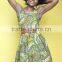 2016 African Dress For Women, African Print Dress With Green Pattern