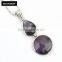 Custom Jewelry Wholesale Purple Gemstone Heavy Necklace Set