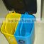 BT20S 20liter recycled 2 compartment trash bin