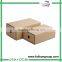 Custom logo printed kraft rectangle carton box for shoes