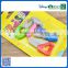 2016 hot selling children fancy 3D erasers sets packed in blister card for school kids