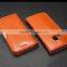 Real cow leather Magnetic flip wallet case for HTC ONE M9