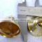 Golden custom small jingle bell metal bell china supplier