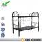 Detachable metal double bunk bed