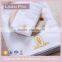 Embroidery Logo Wholesale White Cotton Hand Towels